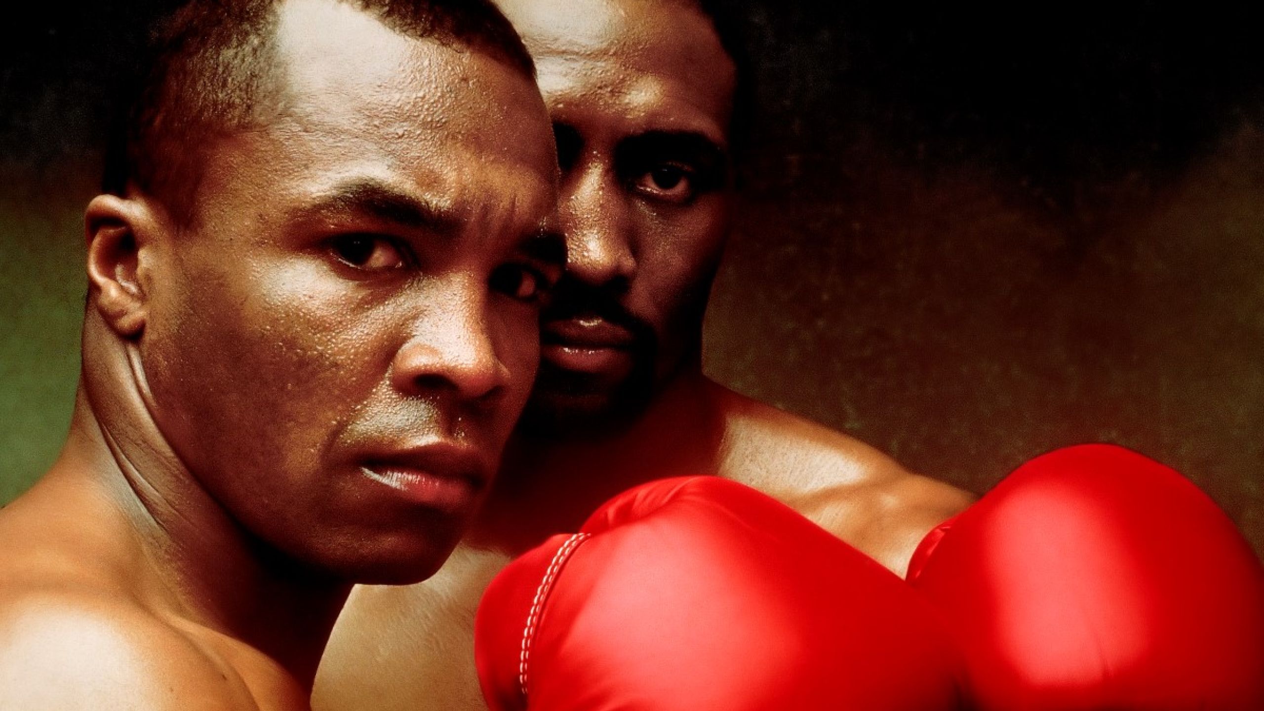 Walter Iooss, Sugar Ray Leonard and Tommy Hearns , NY, 1989